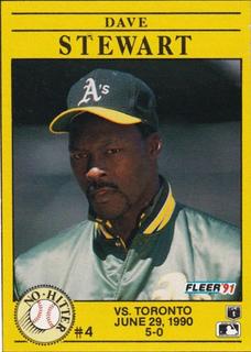 Dave Stewart NO-HITTER