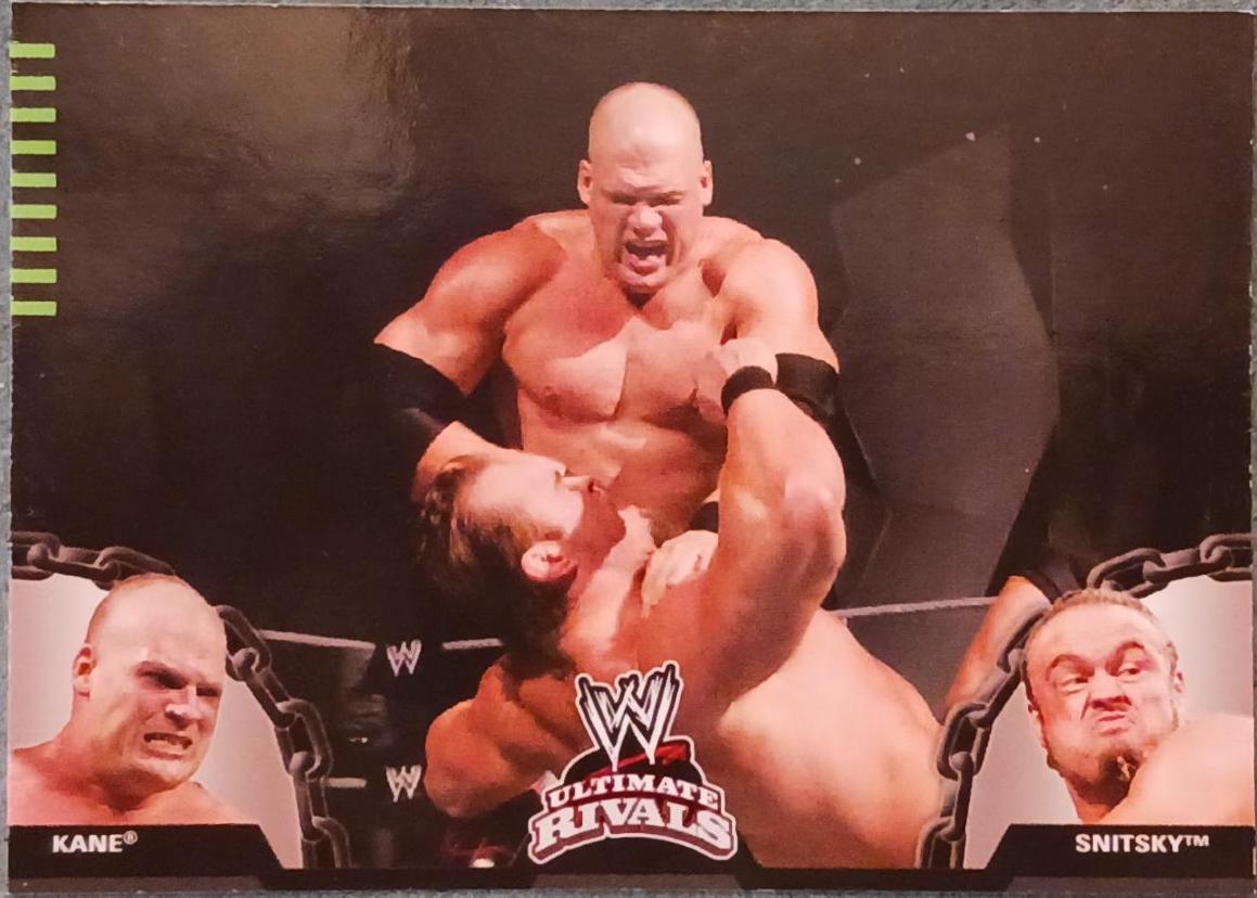Kane vs. Snitsky #24 Wrestling Cards 2008 Topps WWE Ultimate Rivals