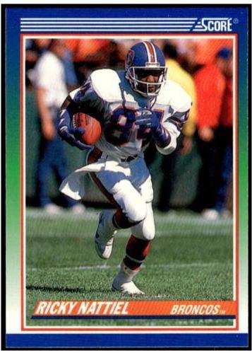 Ricky Nattiel #432 Football Cards 1990 Panini Score