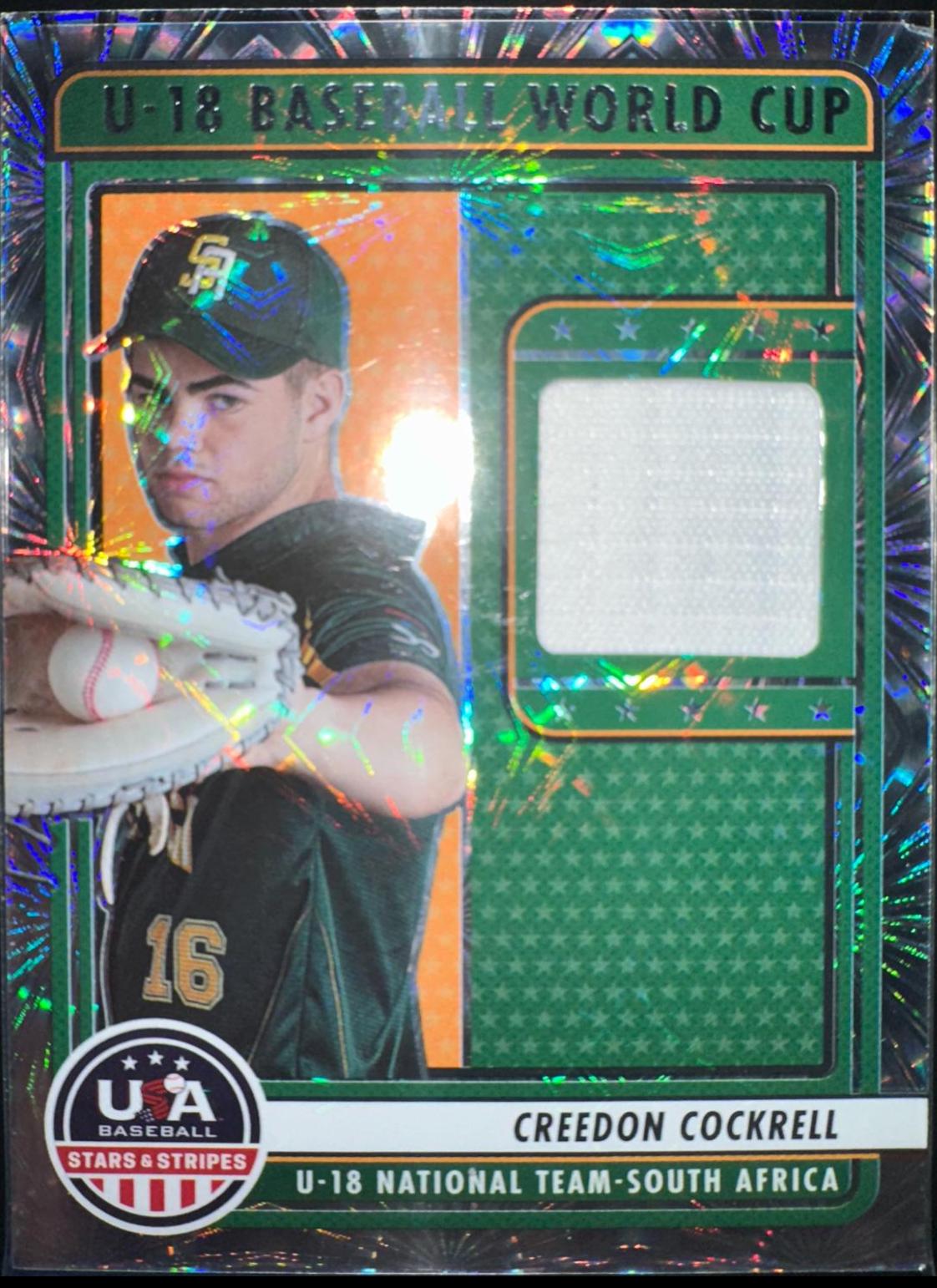 Creedon Cockrell #U18-CC Baseball Cards 2022 Panini Stars & Stripes USA 18U National Team