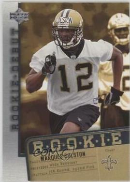 Marques Colston #162 Football Cards 2006 Upper Deck Rookie Debut