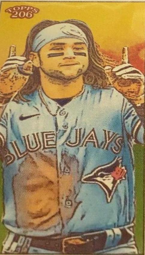 Bo Bichette Baseball Cards 2022 Topps 206