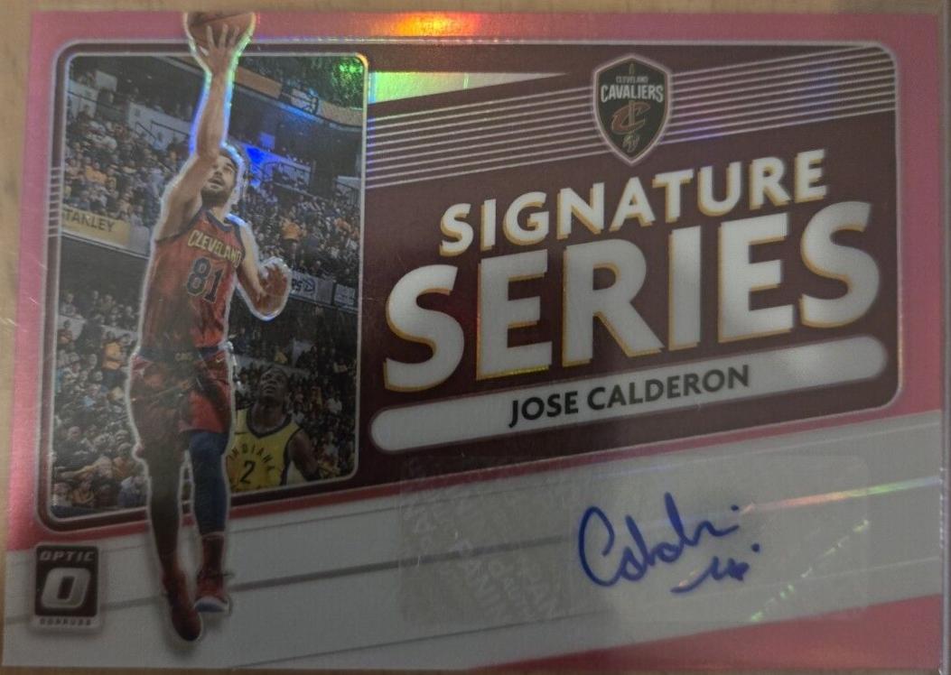 Jose Calderon [Pink] #SS-JCA