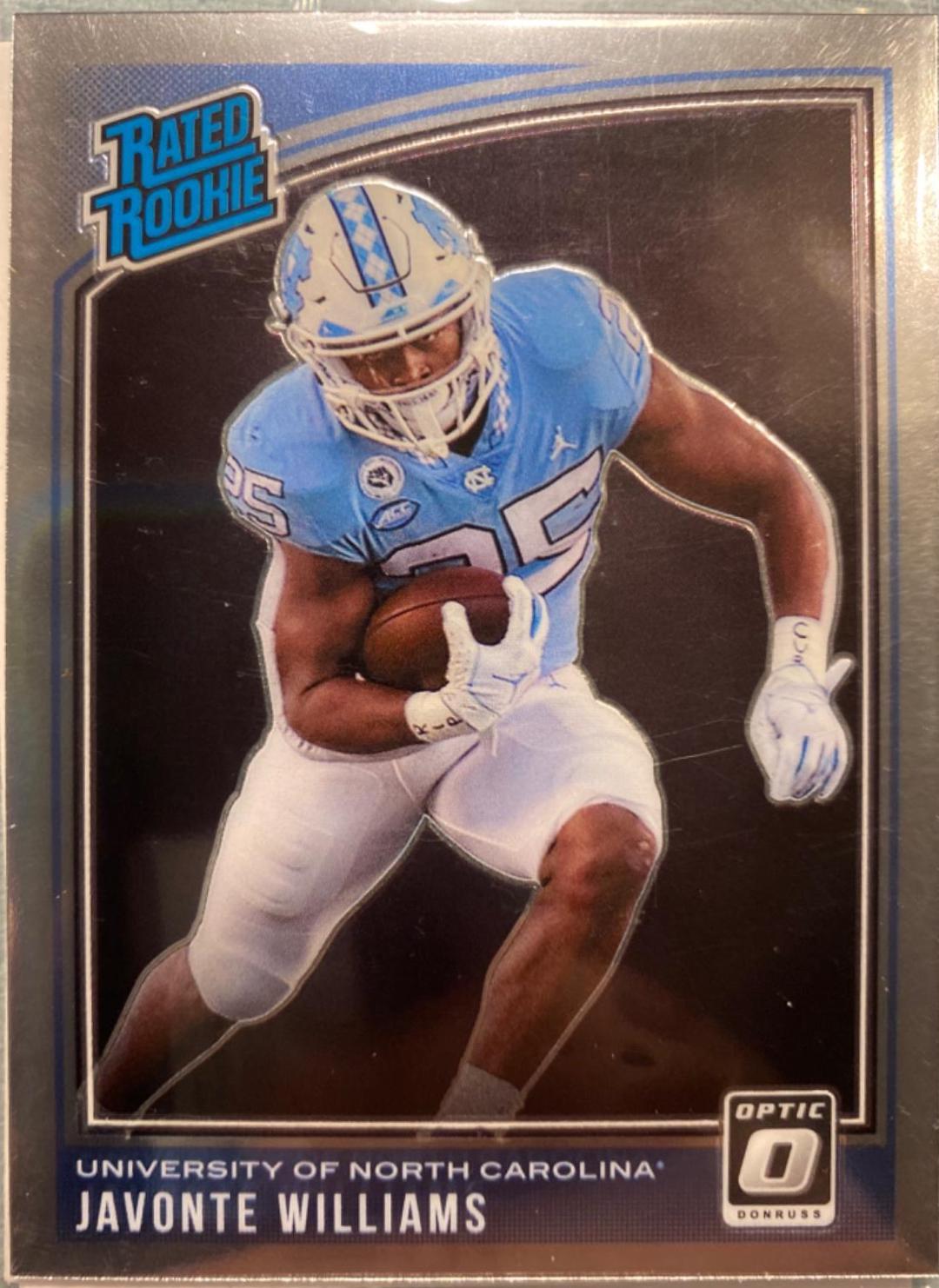 Javonte Williams #217 Football Cards 2021 Panini Chronicles Draft Picks