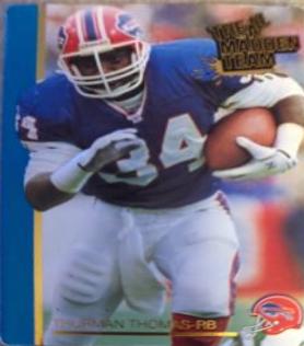 Thurman Thomas #31 Football Cards 1992 Action Packed All Madden