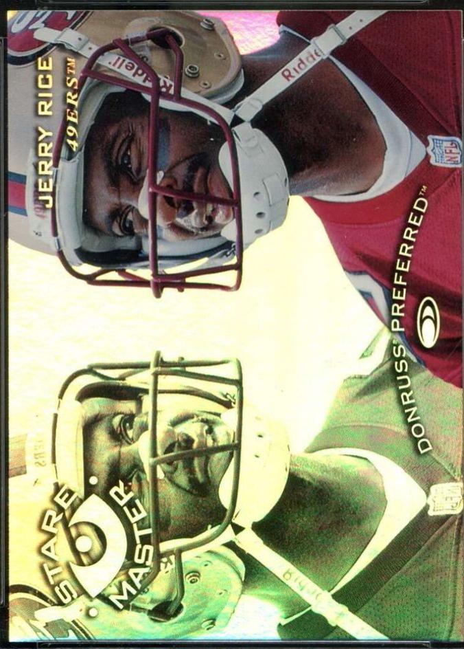 Jerry Rice #9 Football Cards 1997 Donruss Preferred Staremaster