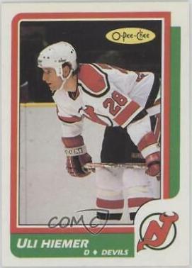 Uli Hiemer #226 Hockey Cards 1986 O-Pee-Chee