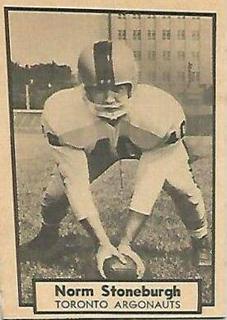 Norm Stoneburgh, Toronto Argonauts
