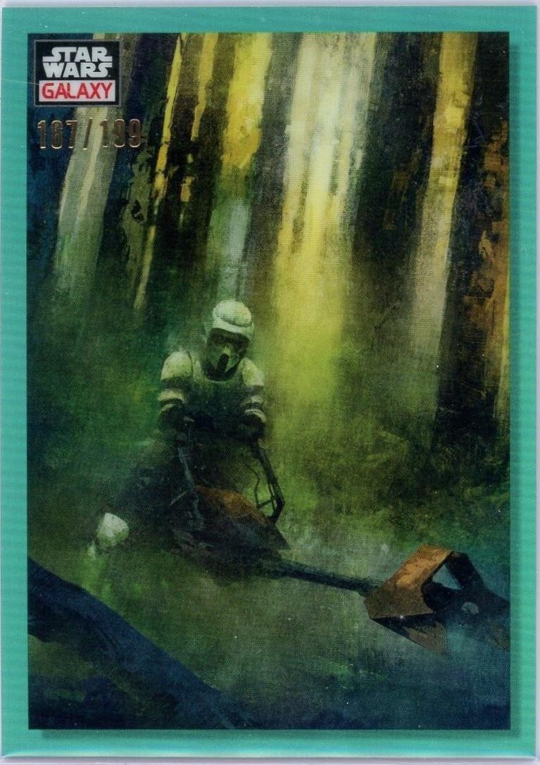 2023 The Star Wars Saga [Aqua Refractor] #40