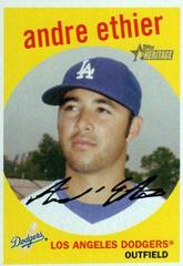 Andre Ethier #9 Baseball Cards 2008 Topps Heritage Prices