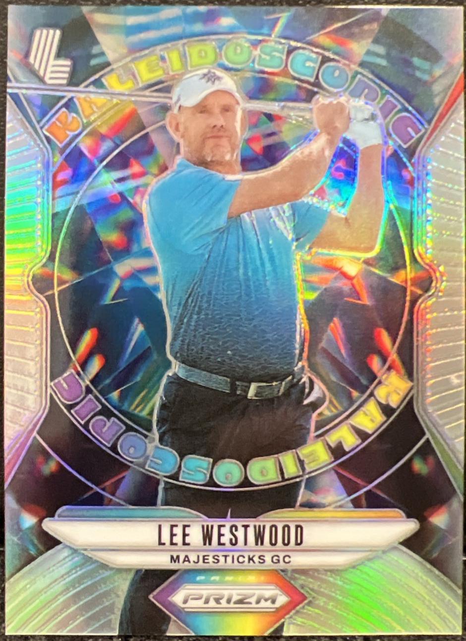 Lee Westwood #10 2025 Panini Prizm LIV Kaleidoscopic Golf