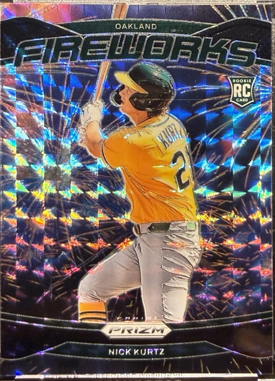 Nick Kurtz [Black Finite] #23 Prices | 2025 Panini Prizm Fireworks