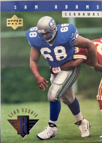Sam Adams #12 Football Cards 1994 Upper Deck