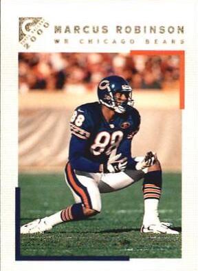 Marcus Robinson #12 Football Cards 2000 Topps Gallery