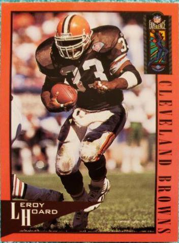 Leroy Hoard #23 Football Cards 1995 Classic NFL Experience
