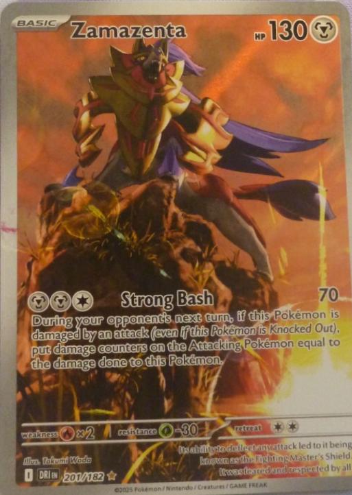 Zamazenta #201 Pokemon Destined Rivals