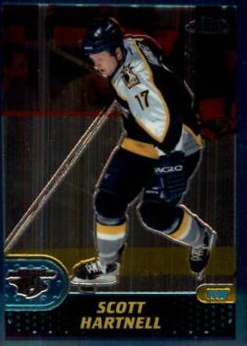 Scott Hartnell #113 Hockey Cards 2001 Topps Chrome