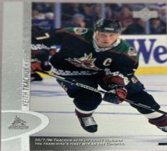 Keith Tkachuk #313 Hockey Cards 1996 Upper Deck