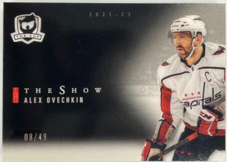 Alex Ovechkin #SB-9 2021 Upper Deck The Cup Show Black Hockey