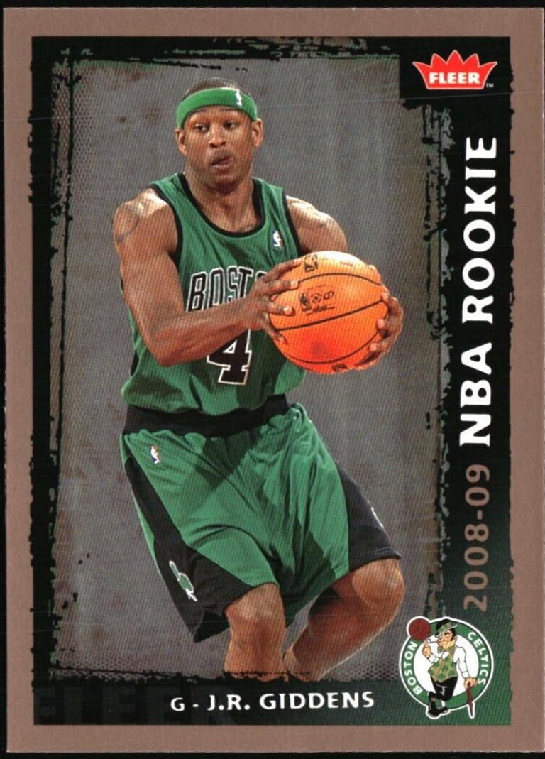 J.R. Giddens #228 Basketball Cards 2008 Fleer