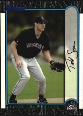 Todd Sears #207 Baseball Cards 1999 Bowman