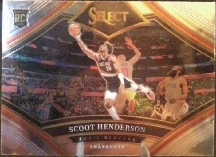 Scoot Henderson #10 Basketball Cards 2023 Panini Select Snapshot