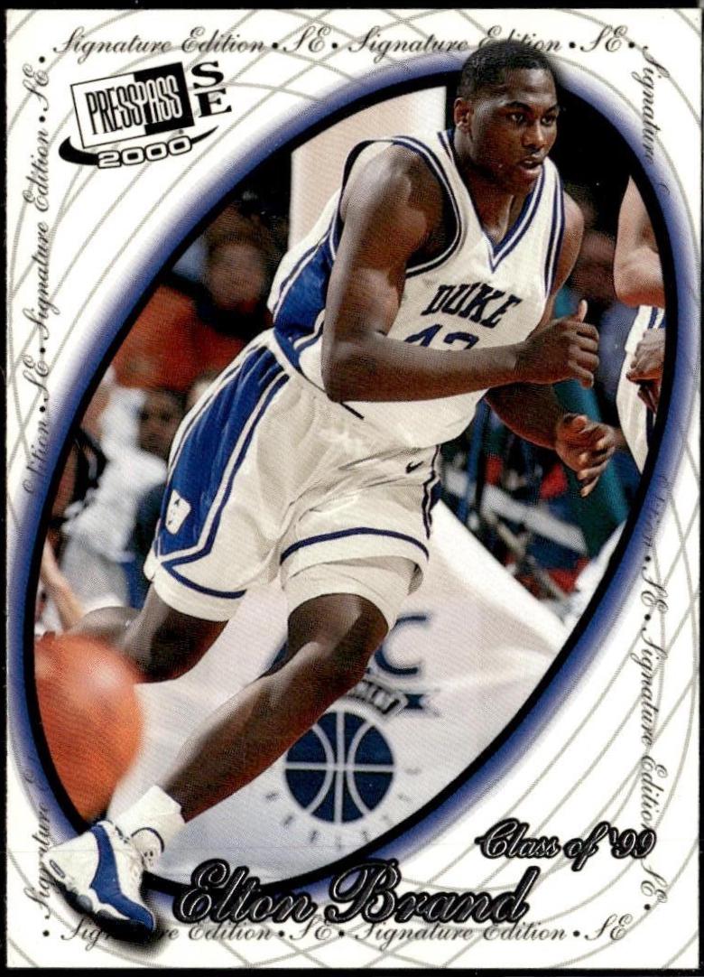Elton Brand #30 2000 Press Pass Se Basketball