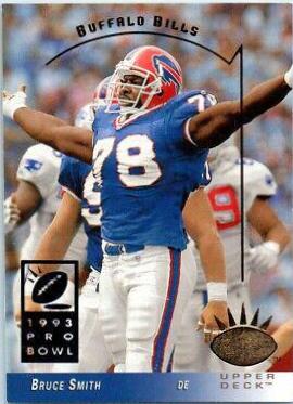 Bruce Smith #34 Football Cards 1993 SP