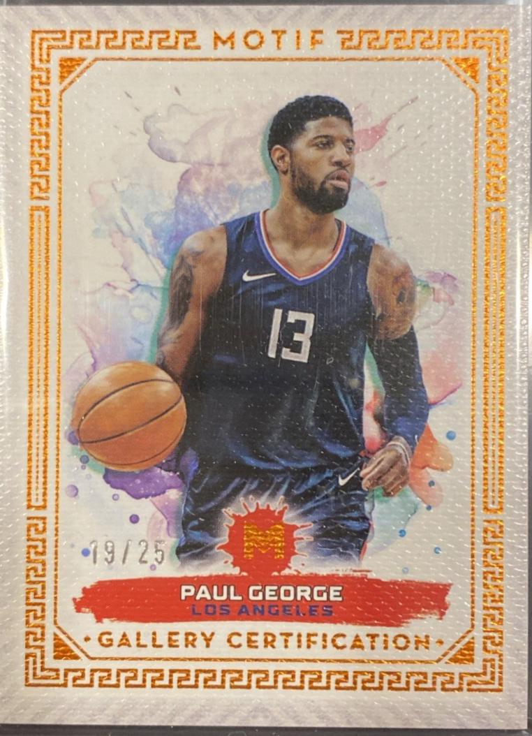 Paul George #2 Basketball Cards 2023 Topps Motif