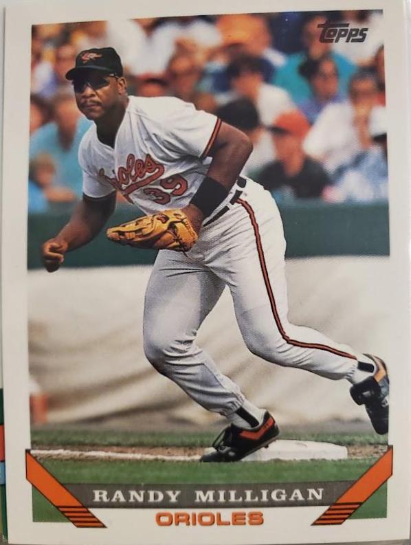 Randy Milligan #678 Baseball Cards 1993 Topps