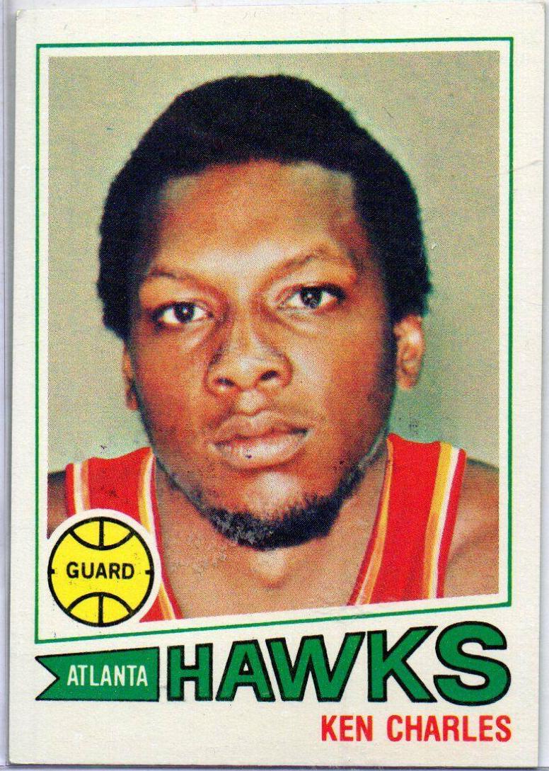 Ken Charles #24 Basketball Cards 1977 Topps