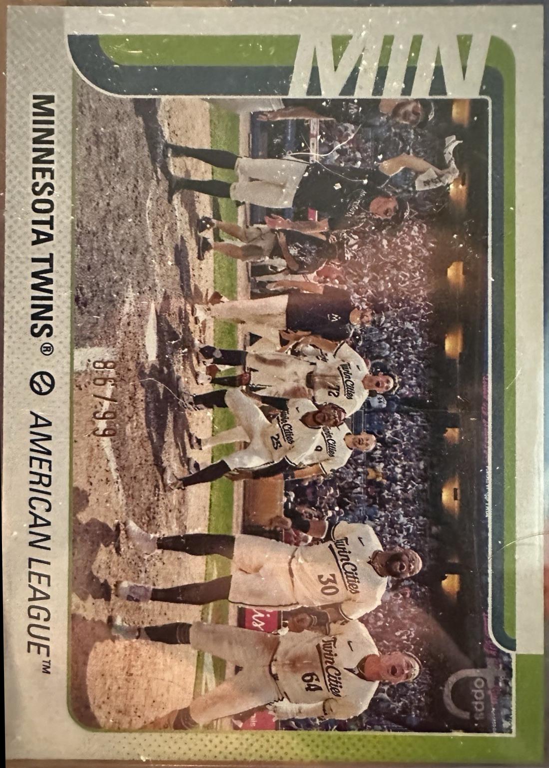 Minnesota Twins [Vintage Stock] #688
