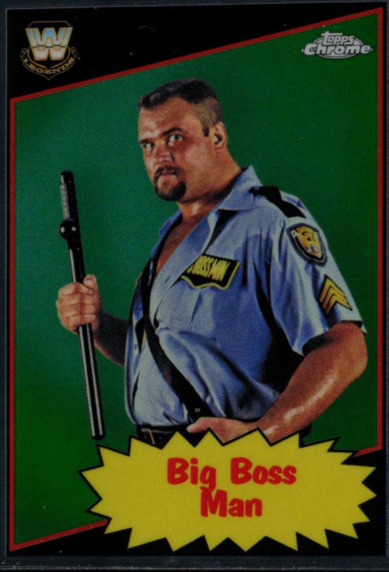 Big Boss Man #85TL-BB Wrestling Cards 2025 Topps Chrome WWE 1985 Legend