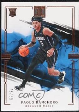 Paolo Banchero #2 Basketball Cards 2022 Panini Impeccable