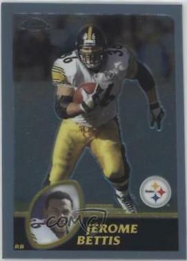 Jerome Bettis #8 Football Cards 2003 Topps Chrome