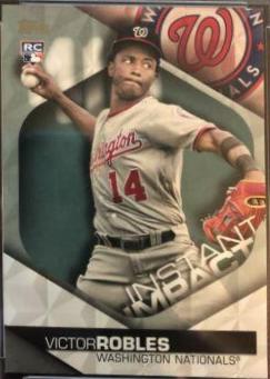 Victor Robles #II-50 Baseball Cards 2018 Topps Instant Impact