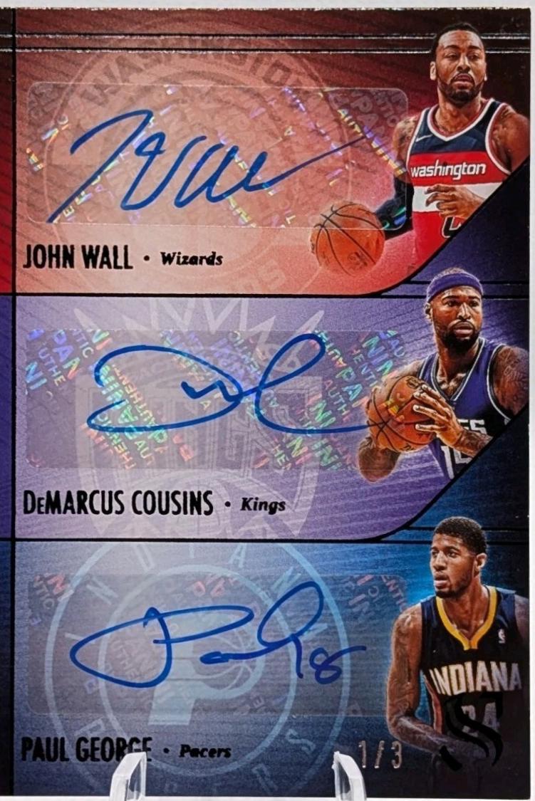 John Wall / DeMarcus Cousins / Paul George [Black] #9