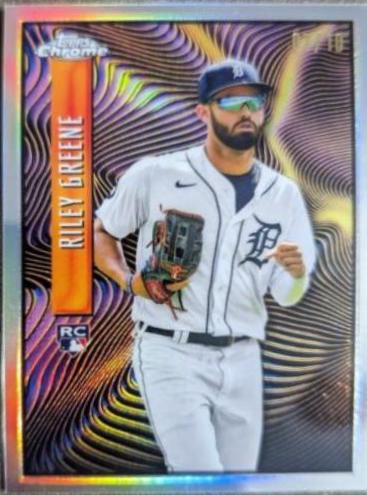 Riley Greene #TCE-13 Baseball Cards 2023 Topps Chrome Expose