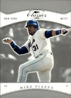 Mike Piazza #16 Baseball Cards 2001 Donruss Classics