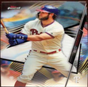 Bryce Harper #3 Baseball Cards 2020 Topps Finest