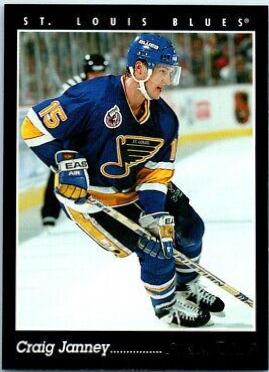 Craig Janney #130 Hockey Cards 1993 Pinnacle
