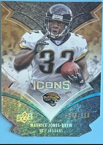 Maurice Jones Drew #45 Football Cards 2008 Upper Deck Icons
