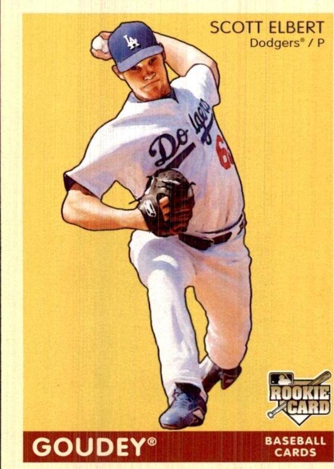 Scott Elbert #98 Baseball Cards 2009 Upper Deck Goudey
