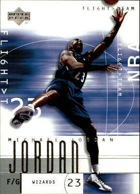 Michael Jordan #1 Basketball Cards 2001 Upper Deck Flight Team