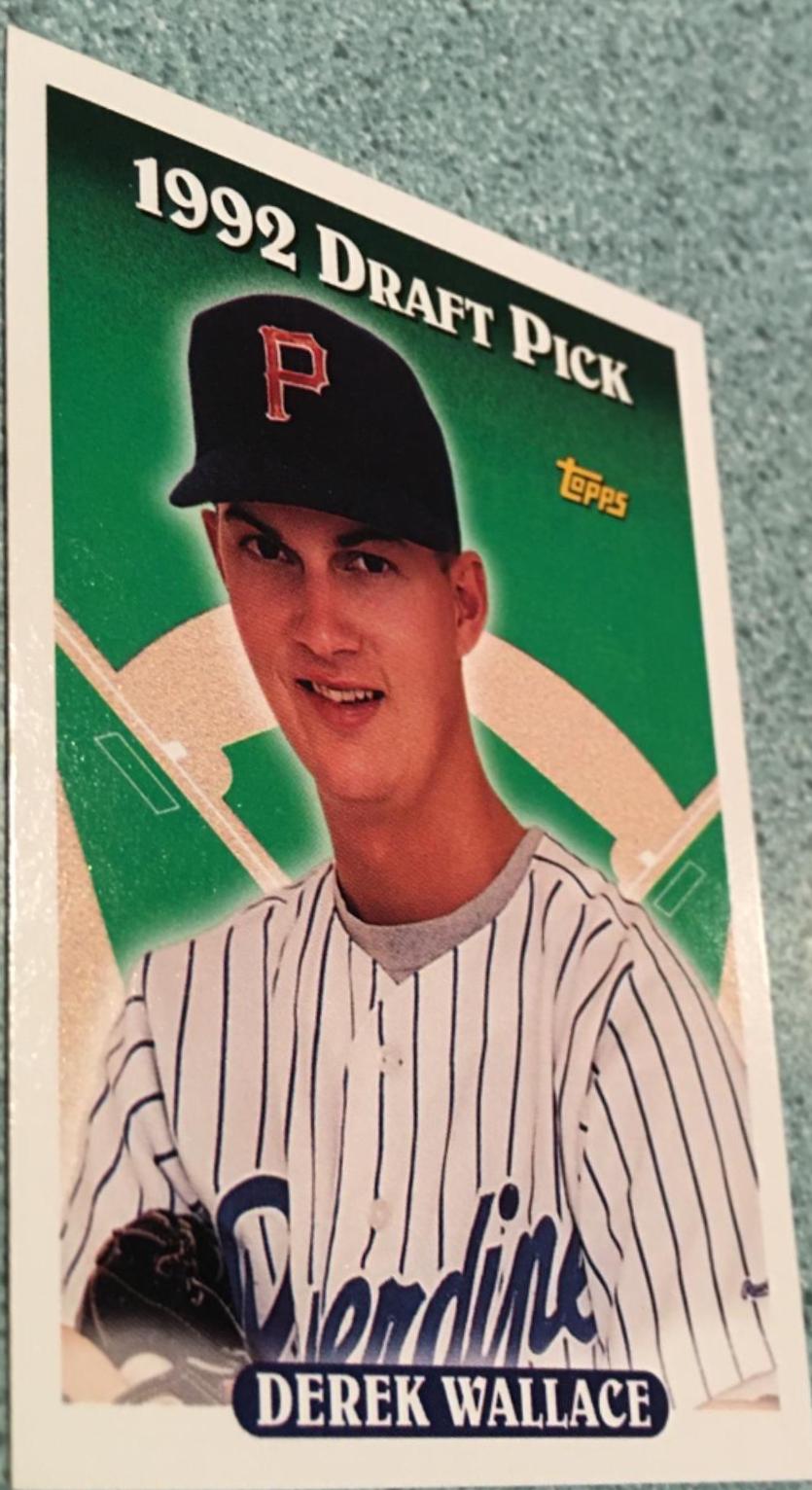 Derek Wallace #459 Baseball Cards 1993 Topps