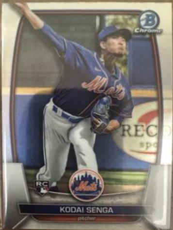 Kodai Senga #77 Baseball Cards 2023 Bowman Chrome