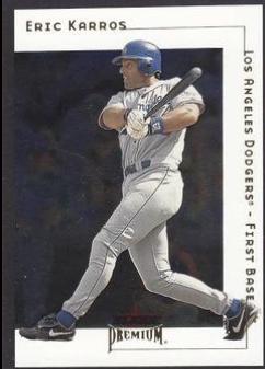 Eric Karros #8 Baseball Cards 2001 Fleer Premium