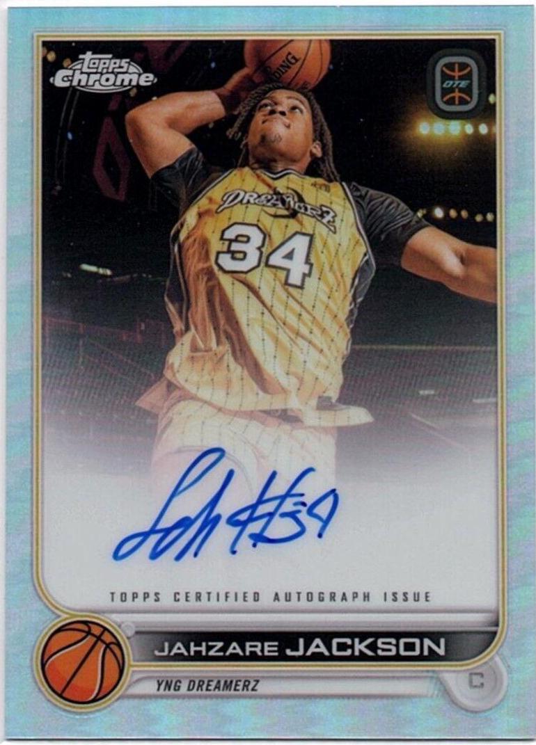 Jahzare Jackson #CA-JJ1