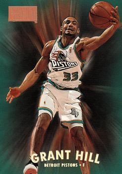 Grant Hill #1 Basketball Cards 1997 Skybox Premium