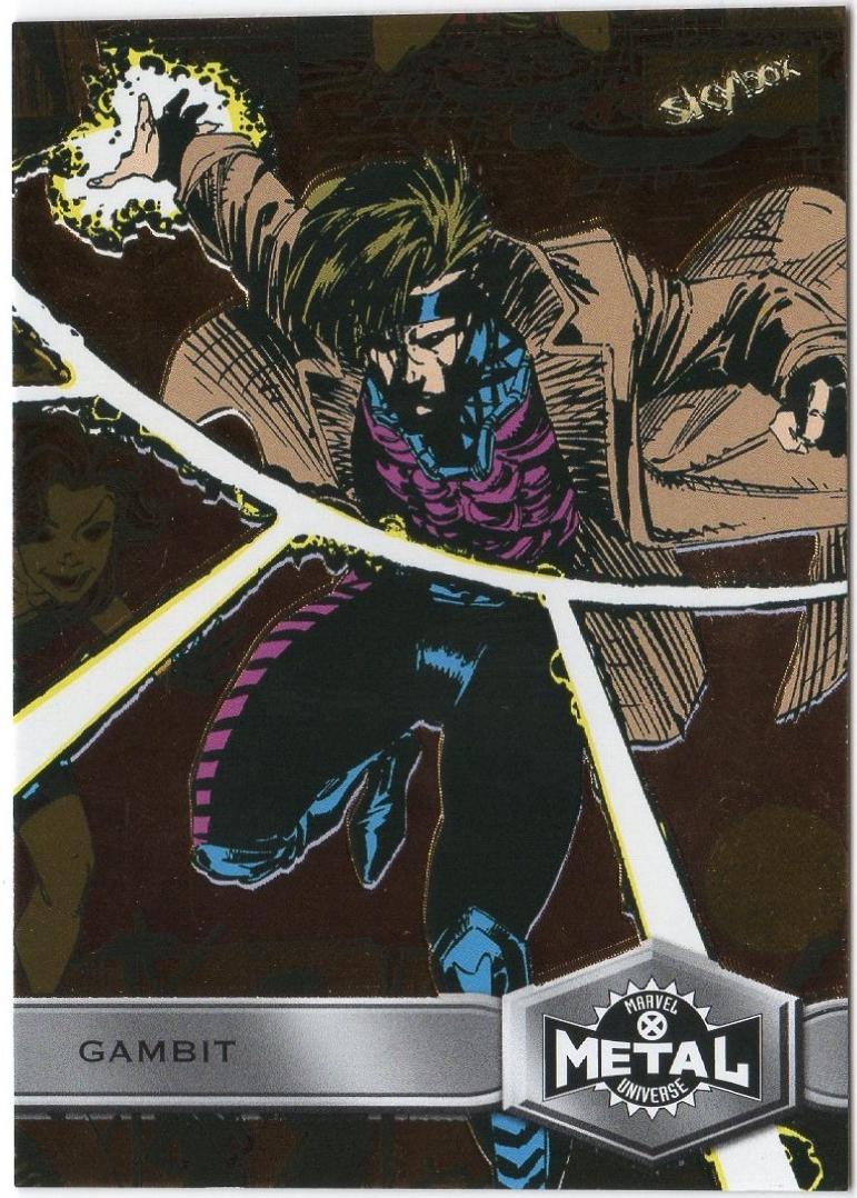 Gambit [Gold] #131 Prices | Marvel 2021 X-Men Metal Universe | Marvel Cards
